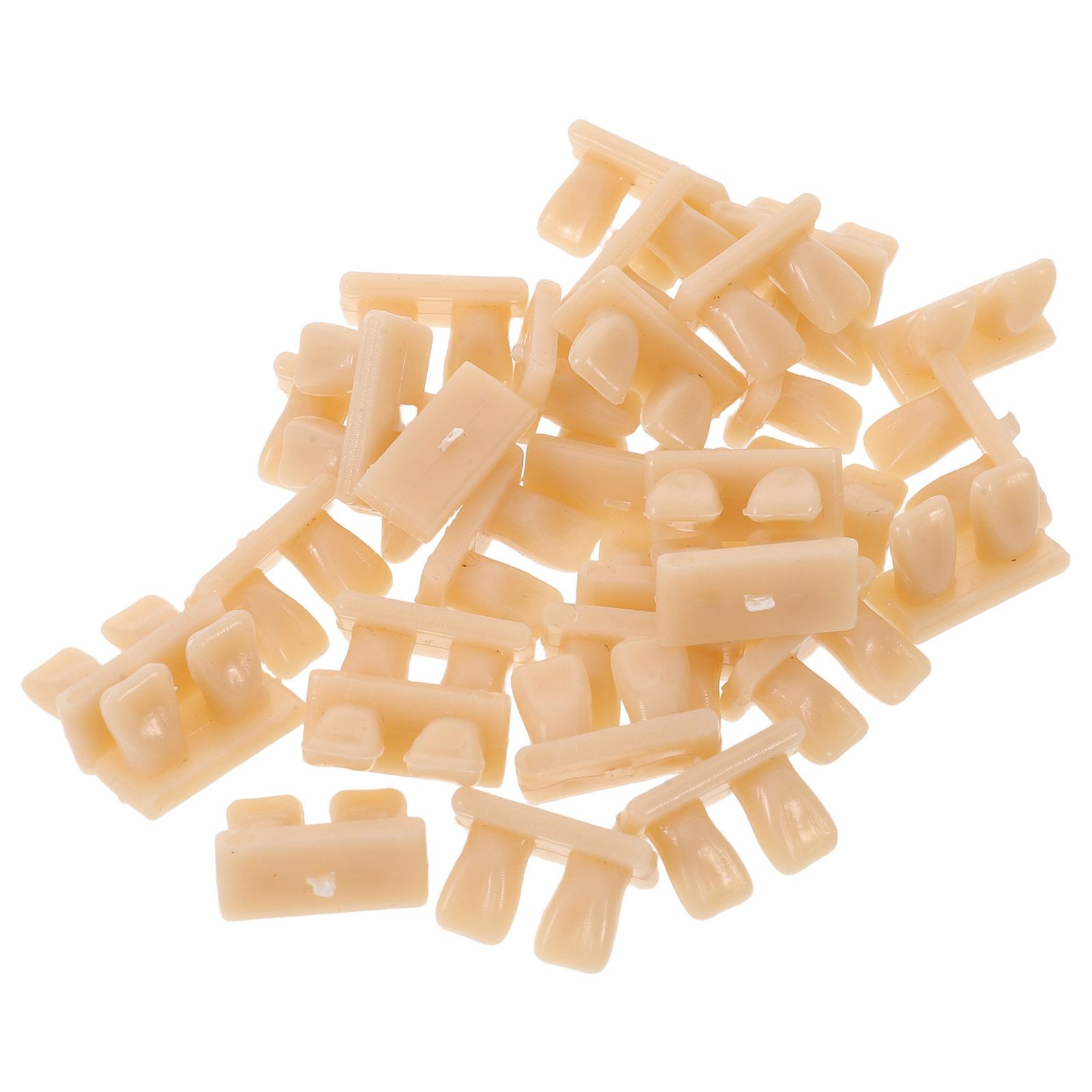 Resin Crafts Diy - 50Pcs Miniature Resin Teeth for Crafting