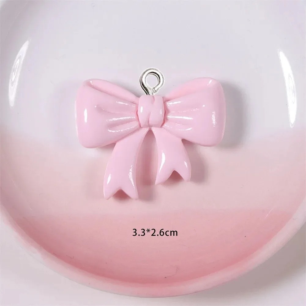 10 Pieces Candy Color Bow Resi - Resin Crafts Diy recension och pris