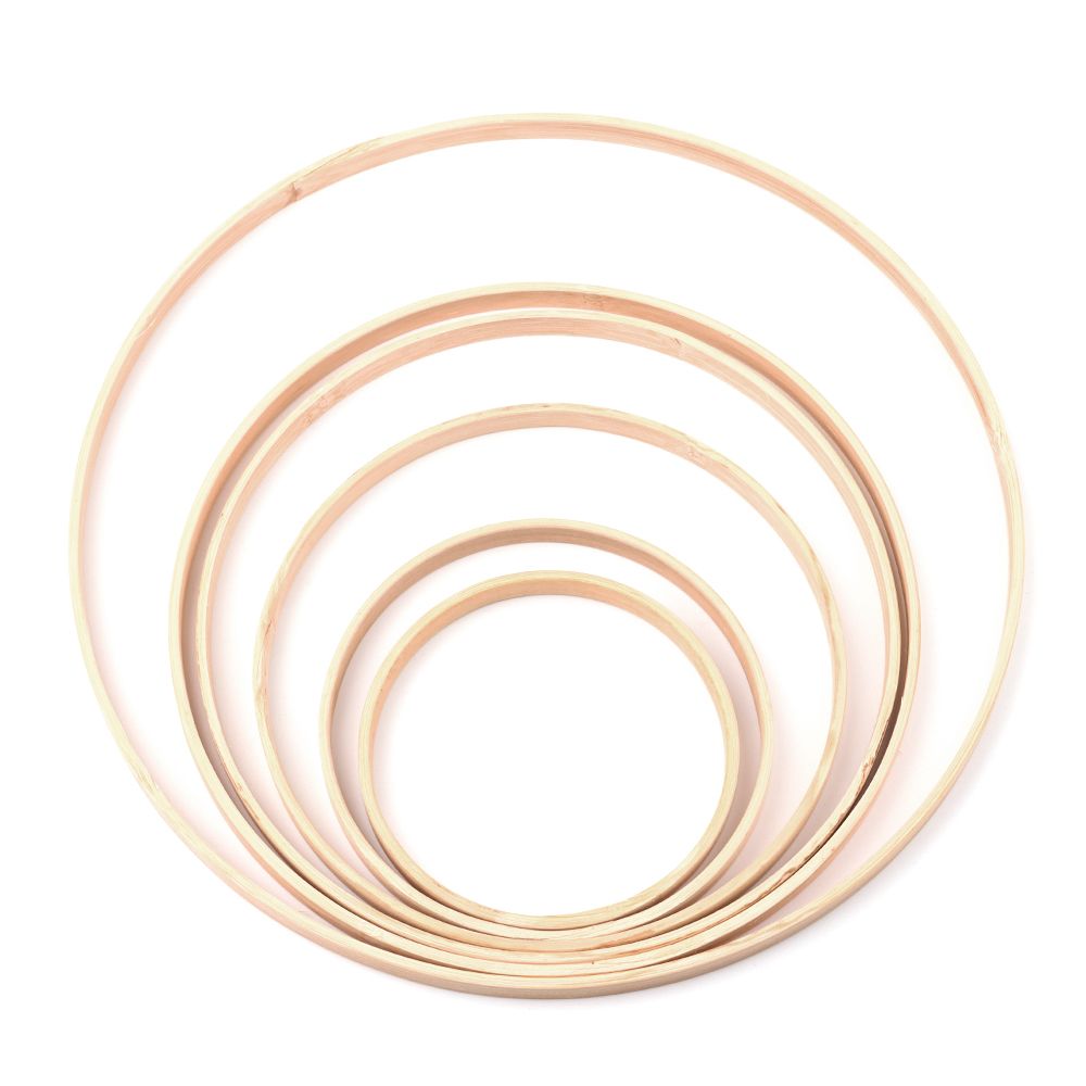 10Pcs 10/12/15/18/20/26cm Ring - Wood Ring Blank recension och pris
