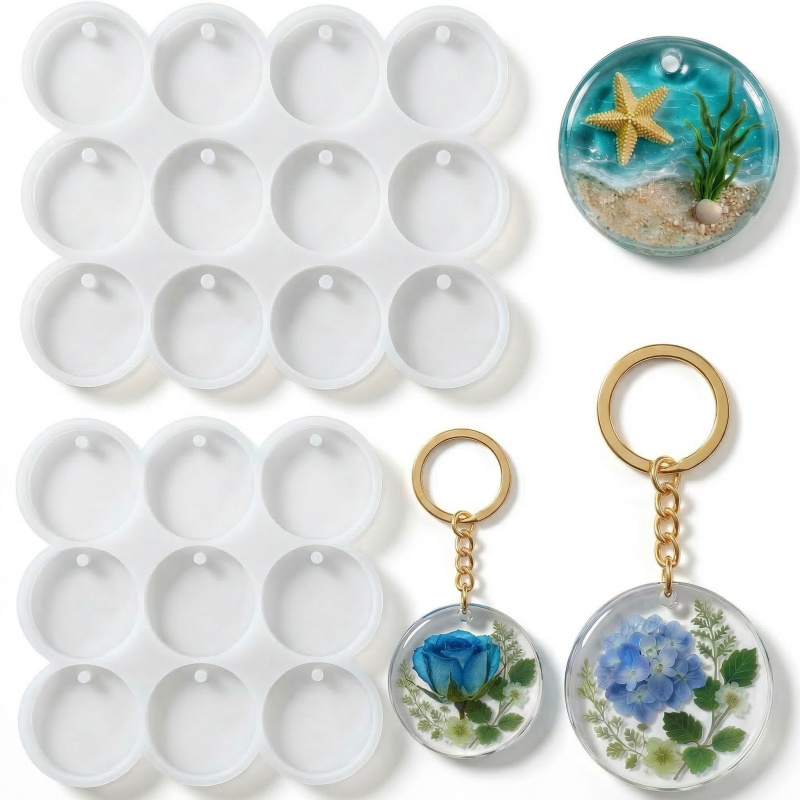 2 Resin keychain mold ，3.3cent - Serving Tray Mold recension och pris