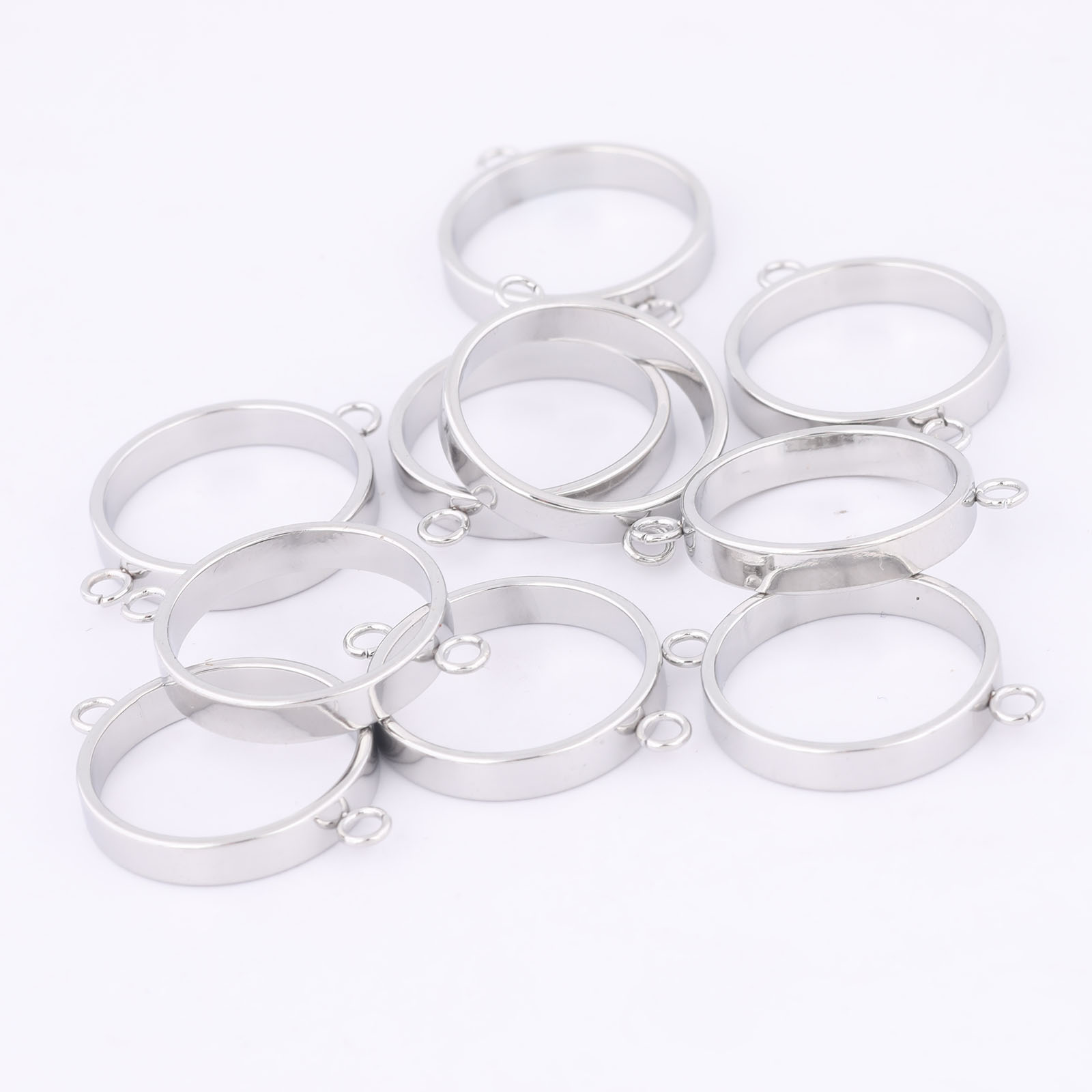 10pcs Stainless Steel 14mm Ope - Resin Craft Projects recension och pris