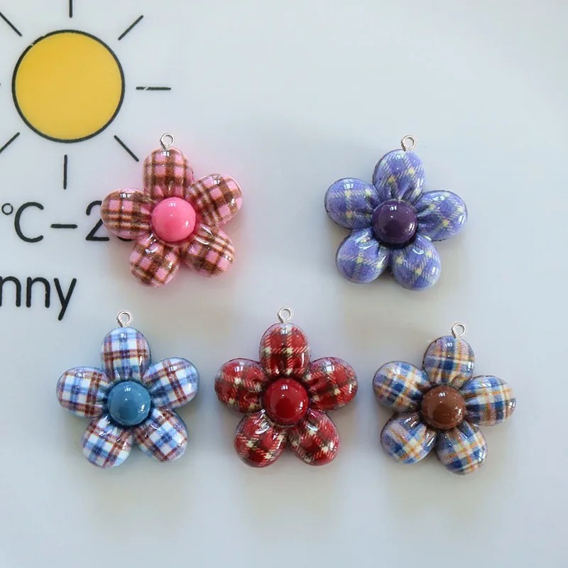 10Pcs Sweet Flower Planar Resi - Resin Craft Material recension och pris