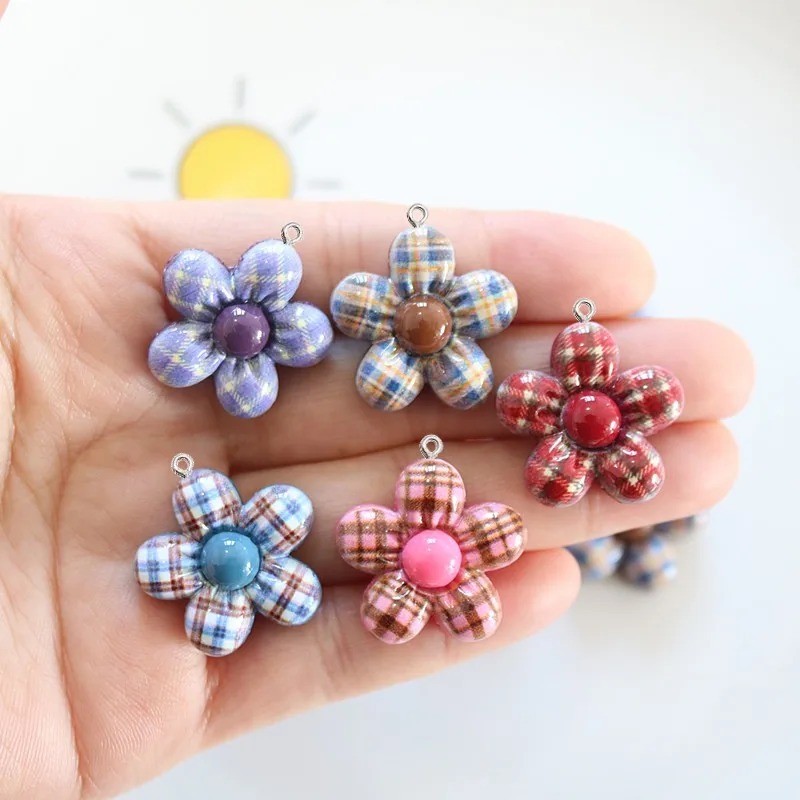 10Pcs Sweet Flower Planar Resi - Resin Craft Material recension och pris