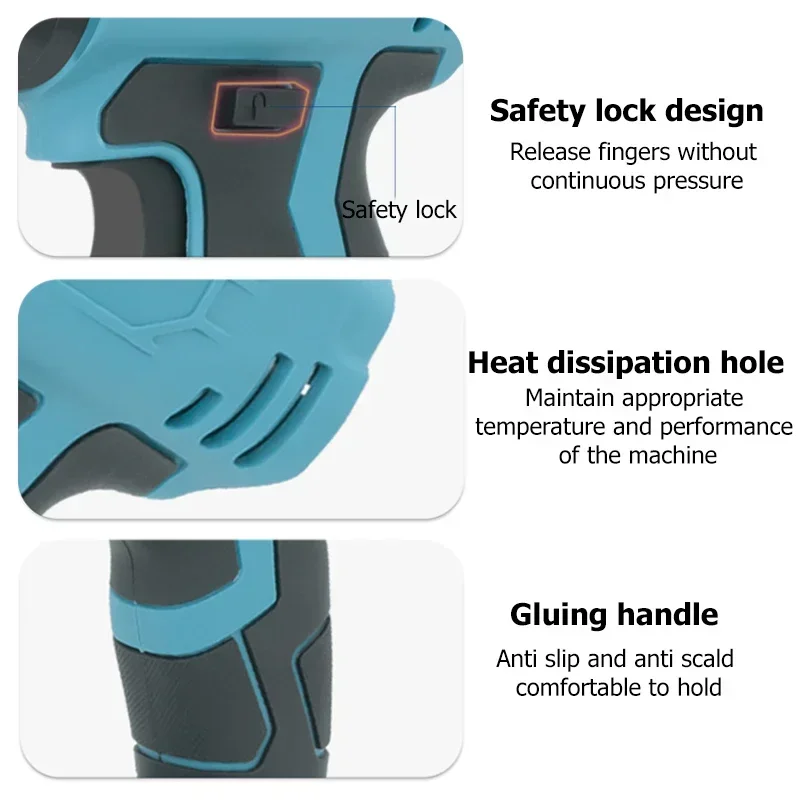 Hot Air Gun Fast Heating Porta - Heat Gun Small recension och pris