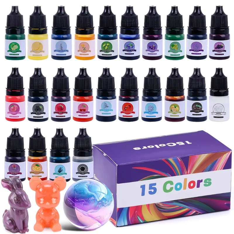 Epoxy Resin Color Pigment 24 V - Resin Pigment Set recension och pris