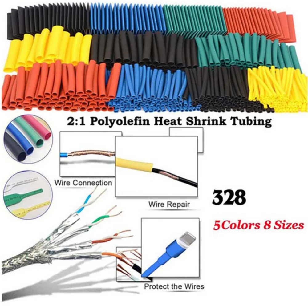 580/530/127PCS Heat Shrink Tub - Heat Gun Small recension och pris