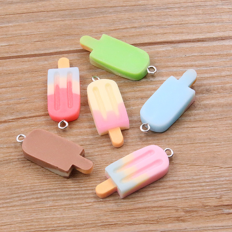 6Pcs Gradient Ice Pop Resin Ch - Resin Crafts Diy recension och pris