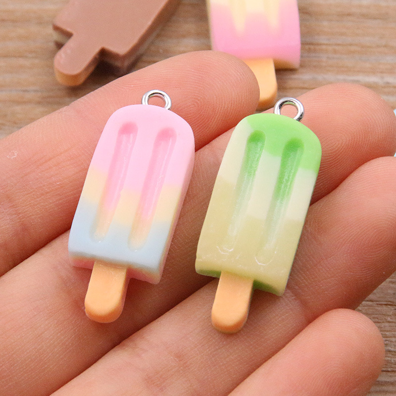 6Pcs Gradient Ice Pop Resin Ch - Resin Crafts Diy recension och pris