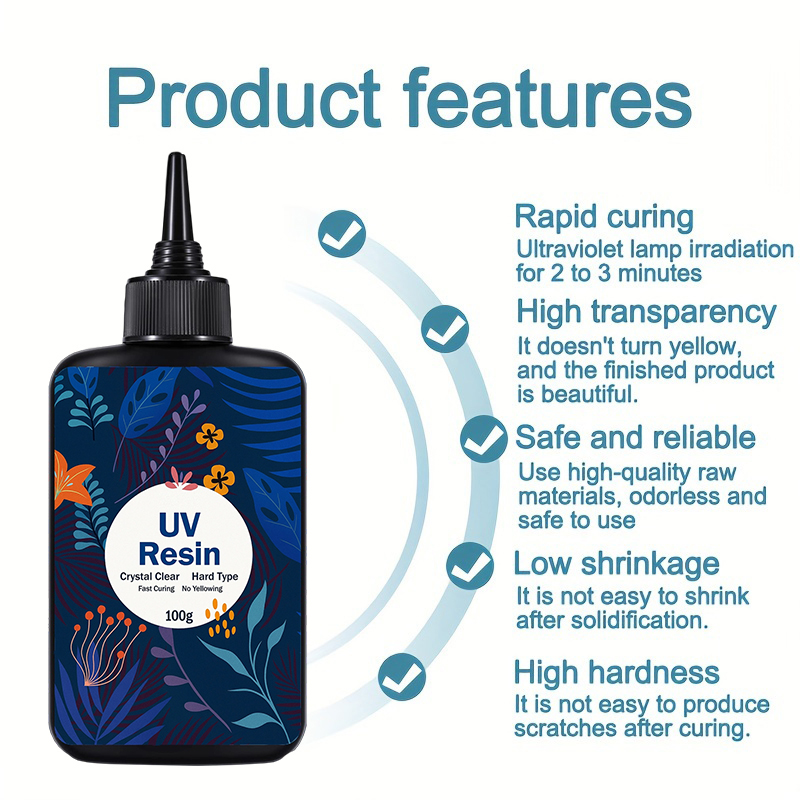 UV Resin Transparent Cured Epo - Epoxy Uv Resin Kit recension och pris
