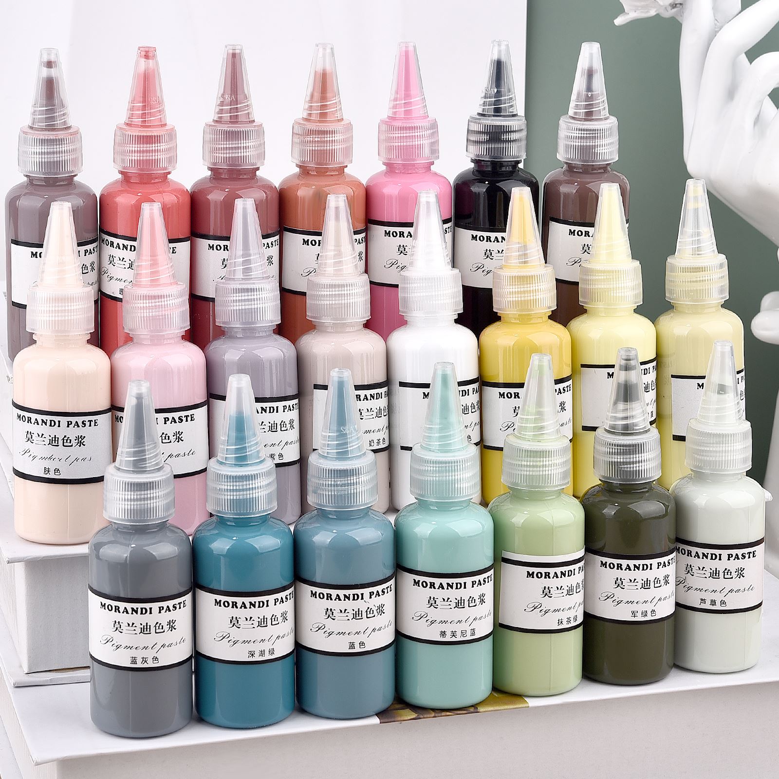 Morandi Colors Liquid Resin Pi - Resin Pigment Set recension och pris