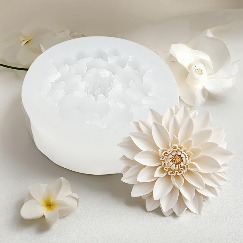 Lotus Flower Silicone Mold，For - Resin Craft Ideas recension och pris