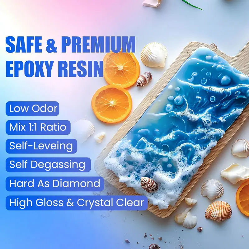 Easy Mixing Epoxy Resin Kit Cr - Epoxy Uv Resin Kit recension och pris
