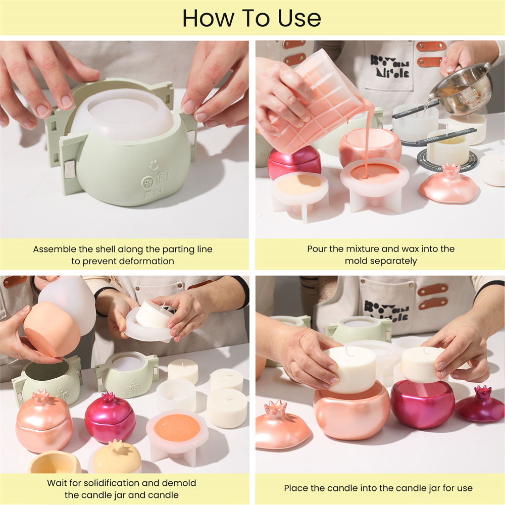 Nicole Pomegranate Concrete Ca - Serving Tray Mold recension och pris
