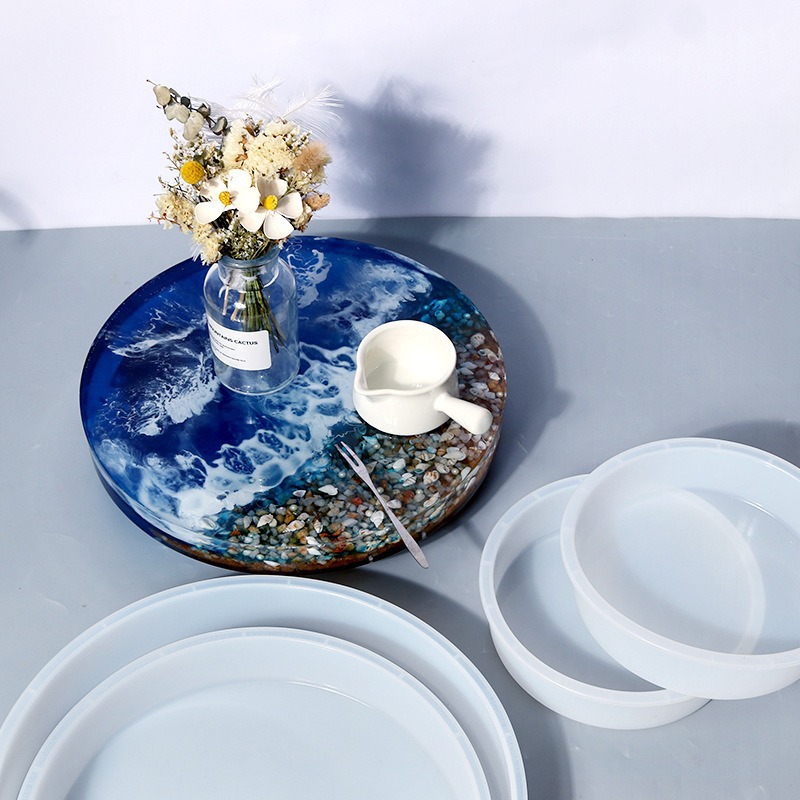 Round Epoxy Table Resin Molds, - Coaster Mold Round recension och pris