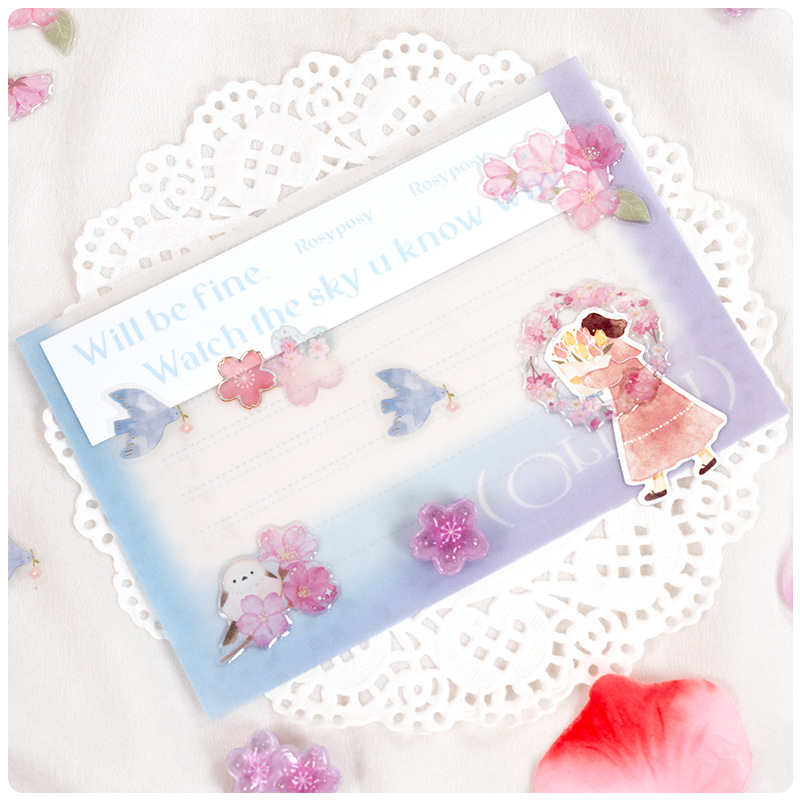 Japanese Style Sakura Crystal  - Resin Craft Material recension och pris