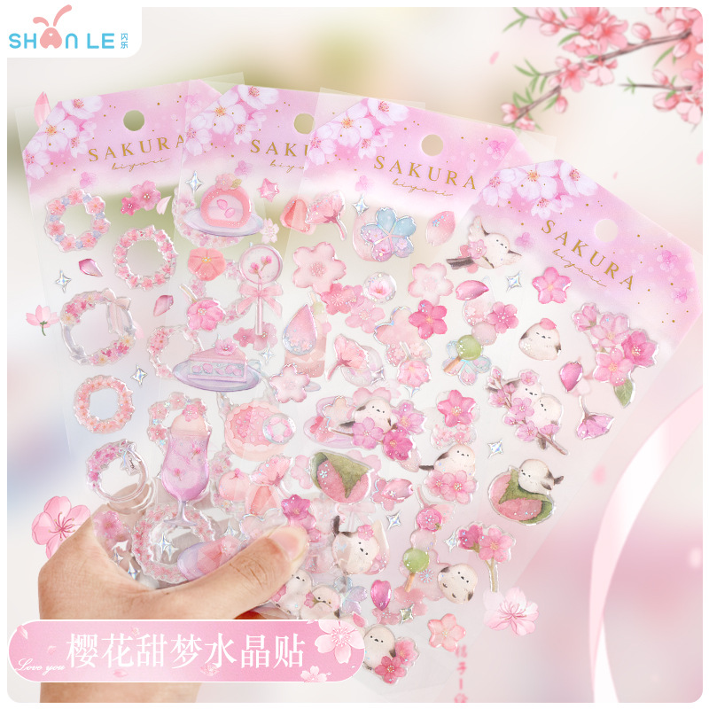 Japanese Style Sakura Crystal  - Resin Craft Material recension och pris