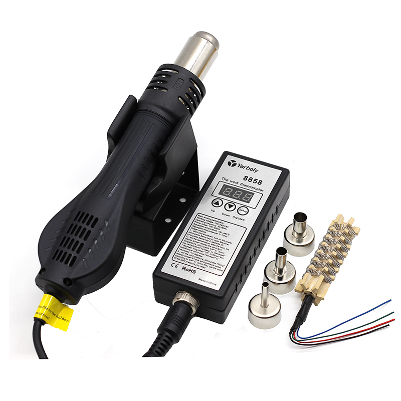 Soldering Station 8858 Portabl - Heat Gun Small recension och pris