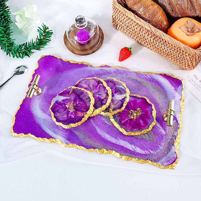 DM413 Drusy Coaster Resin Mold - Resin Craft Ideas recension och pris