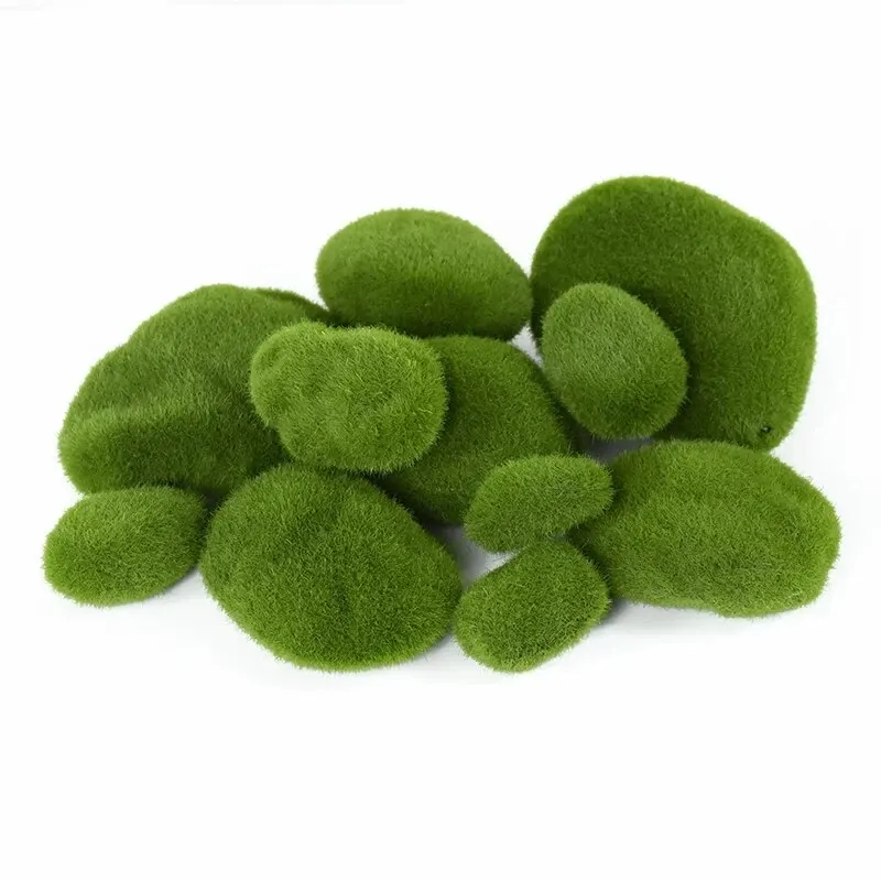 10Pcs Simulation Moss Stone Ar - Terrarium Moss Art recension och pris