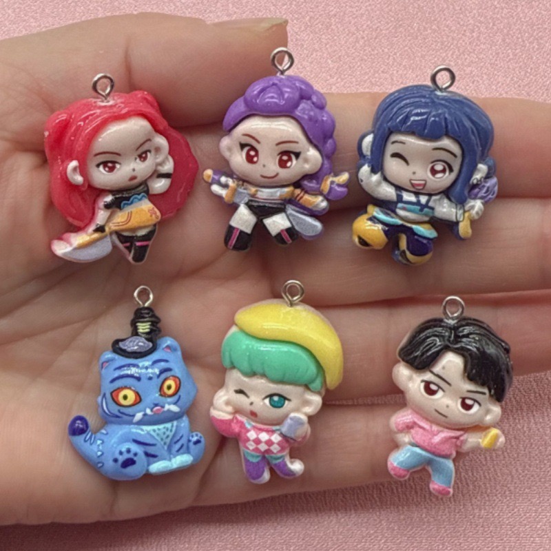 10pcs resin cartoon pendant, D - Resin Craft Projects recension och pris