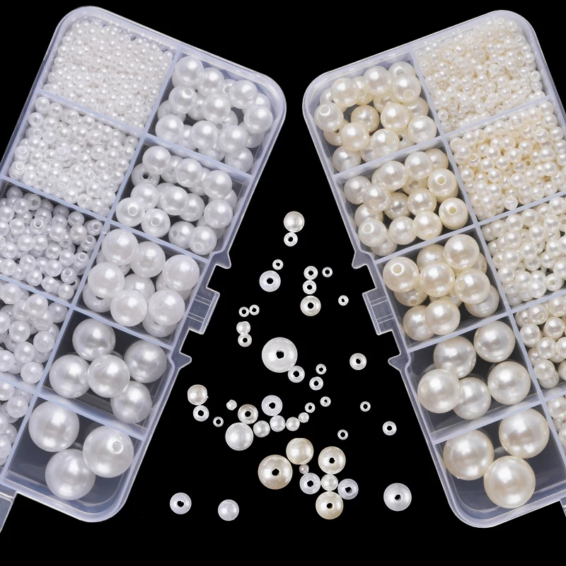 800pcs Artificial Faux Pearl R - Resin Crafts Diy recension och pris