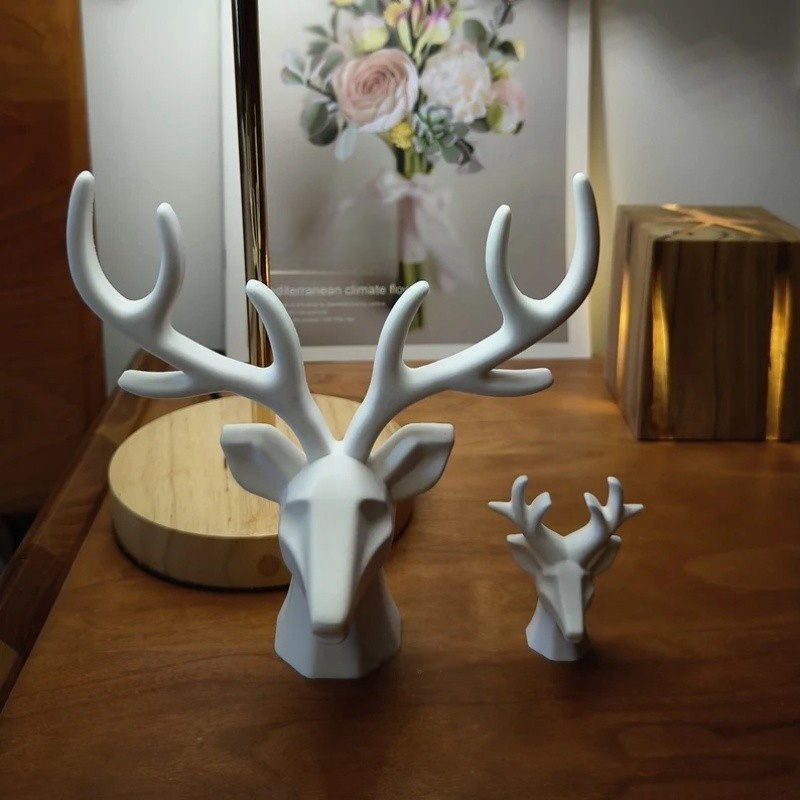 2 Pieces of Deer Antlers Ornam - Resin Craft Ideas recension och pris