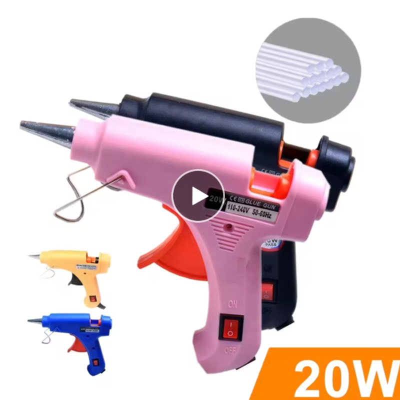 20W EU Plug glue gun.30pcs/10p - Heat Gun Small recension och pris