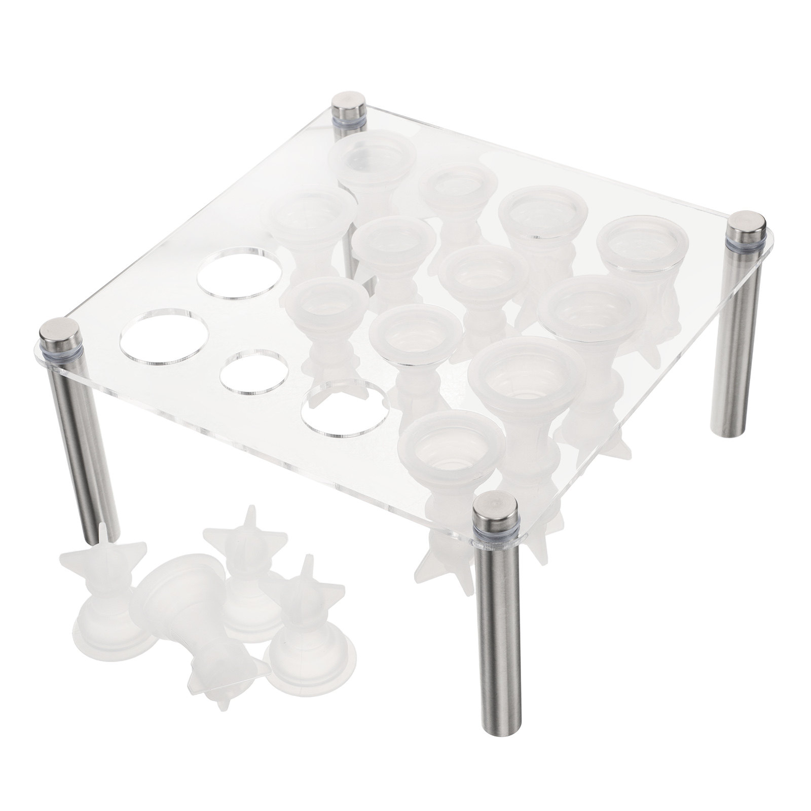 1Set Chess Piece Silicone Mold - Resin Craft Workshop recension och pris