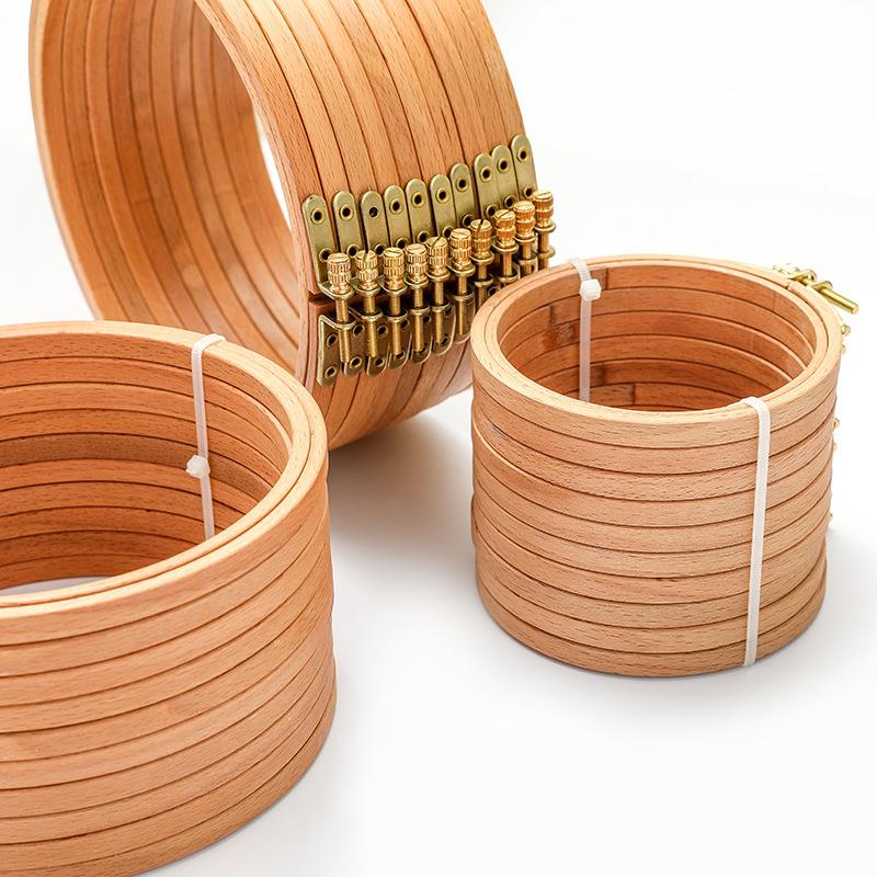 1pcs High Quality Beech Wood E - Wood Ring Blank recension och pris
