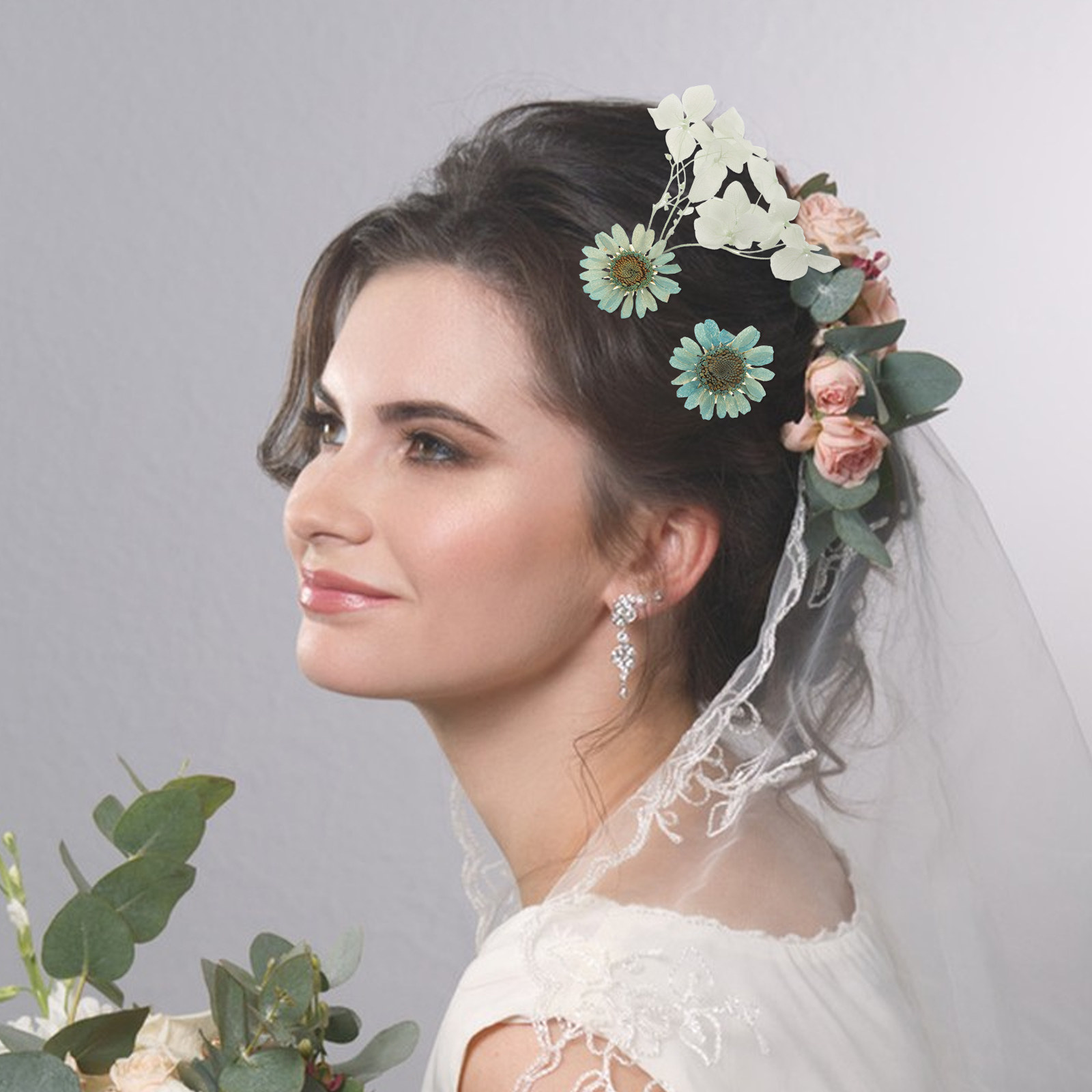 DIY Bridal Headpiece Dried Flo - Resin Crafts Diy recension och pris
