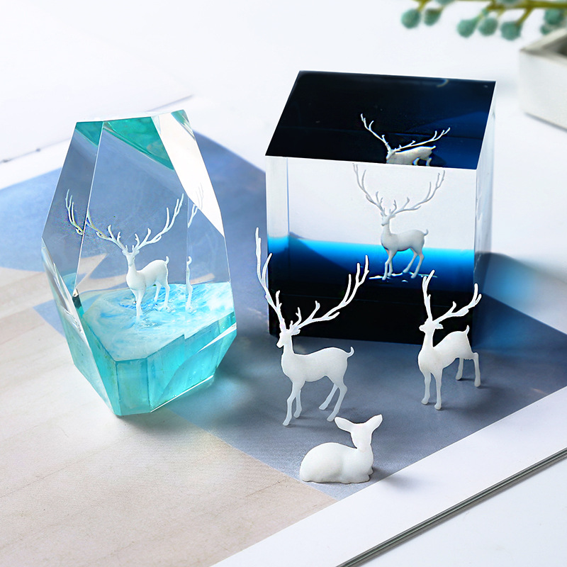 SNASAN 6pieces 3D Micro Swan L - Resin Ocean Wave Mold recension och pris