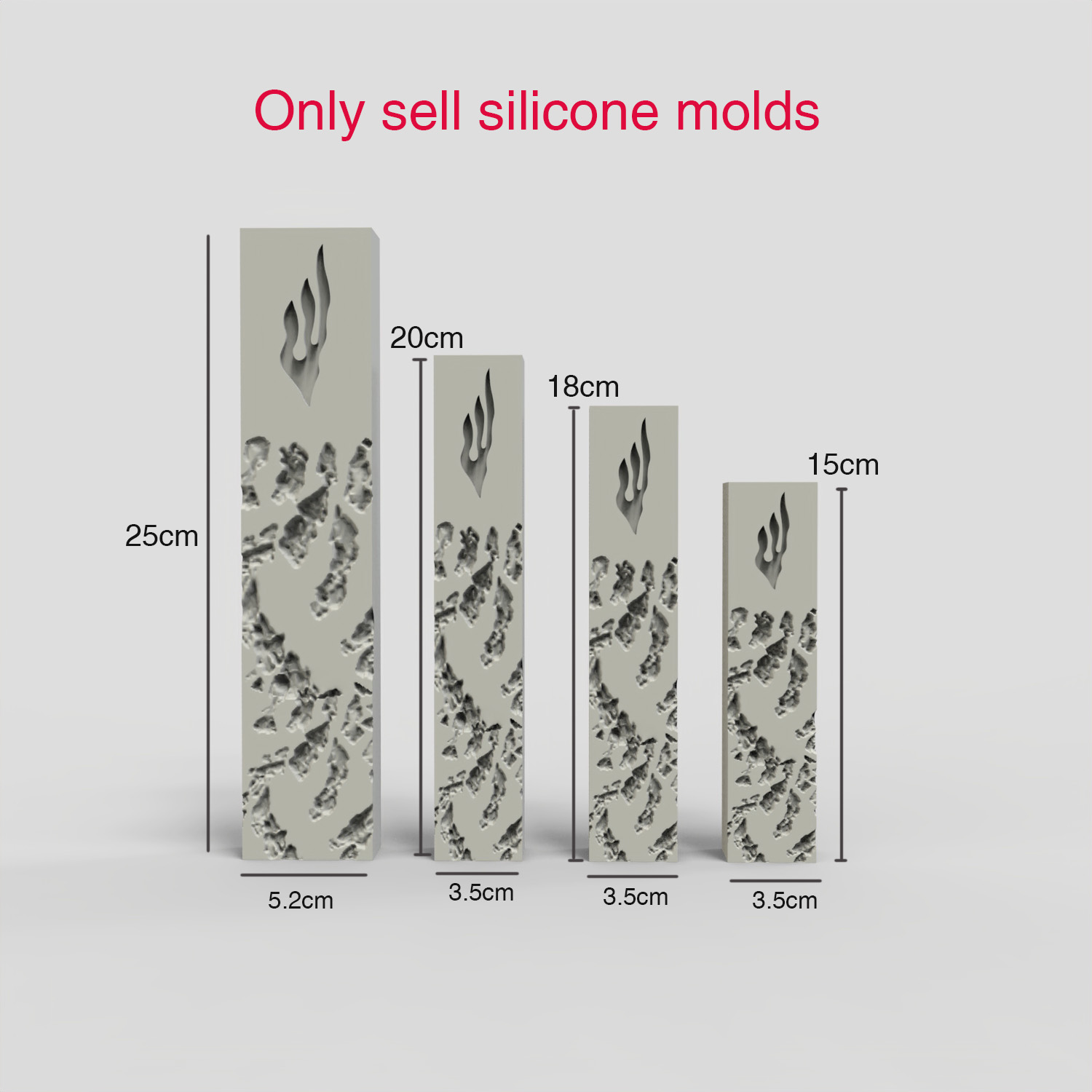 Jewish Mezuzah Holder Silicone - Serving Tray Mold recension och pris