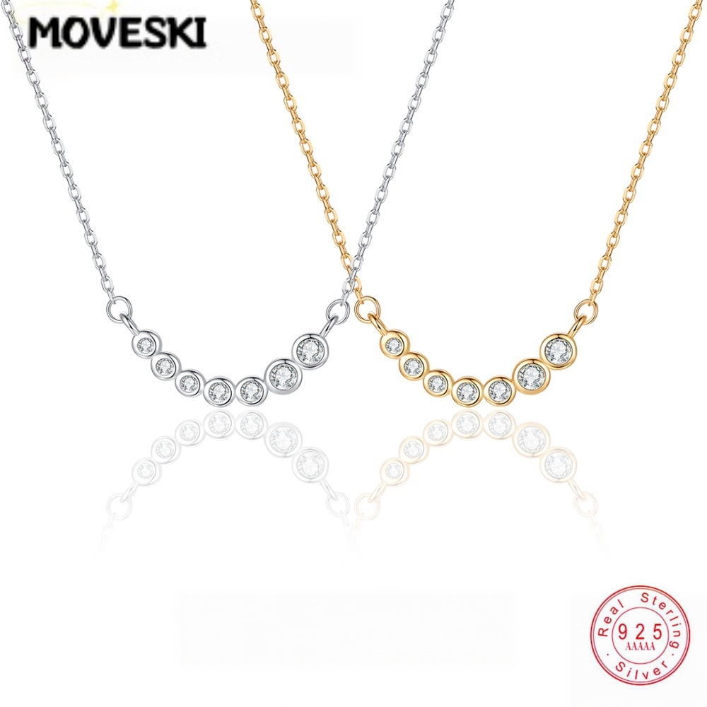 MOVESKI Bezel Set Round Moissa - Bezels Set Pendant recension och pris