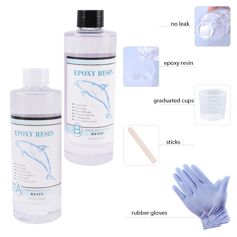 1:1 Clear Epoxy Resin Crystal  - Epoxy Uv Resin Kit recension och pris