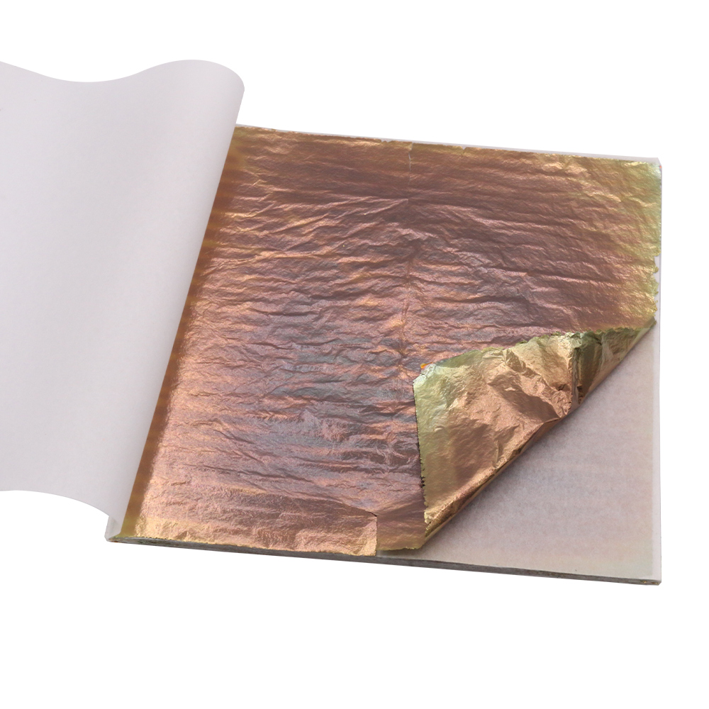 14x14cm Colorful Imitation Gol - Gold Foil Flakes recension och pris