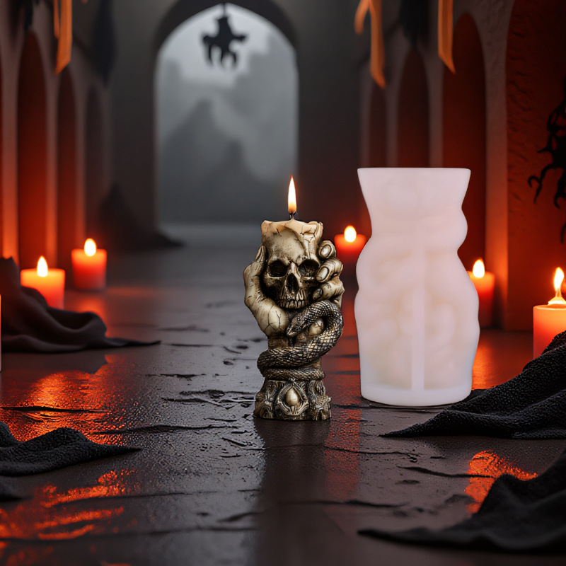 Halloween Skull Aroma Candle S - Resin Craft Workshop recension och pris