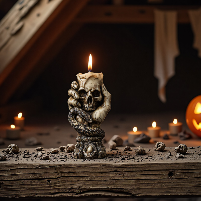 Halloween Skull Aroma Candle S - Resin Craft Workshop recension och pris