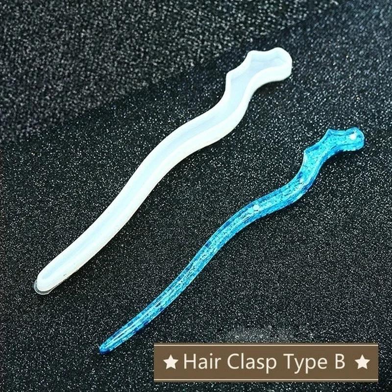 New Transparent Hairpin Silico - Resin Craft Supplies recension och pris