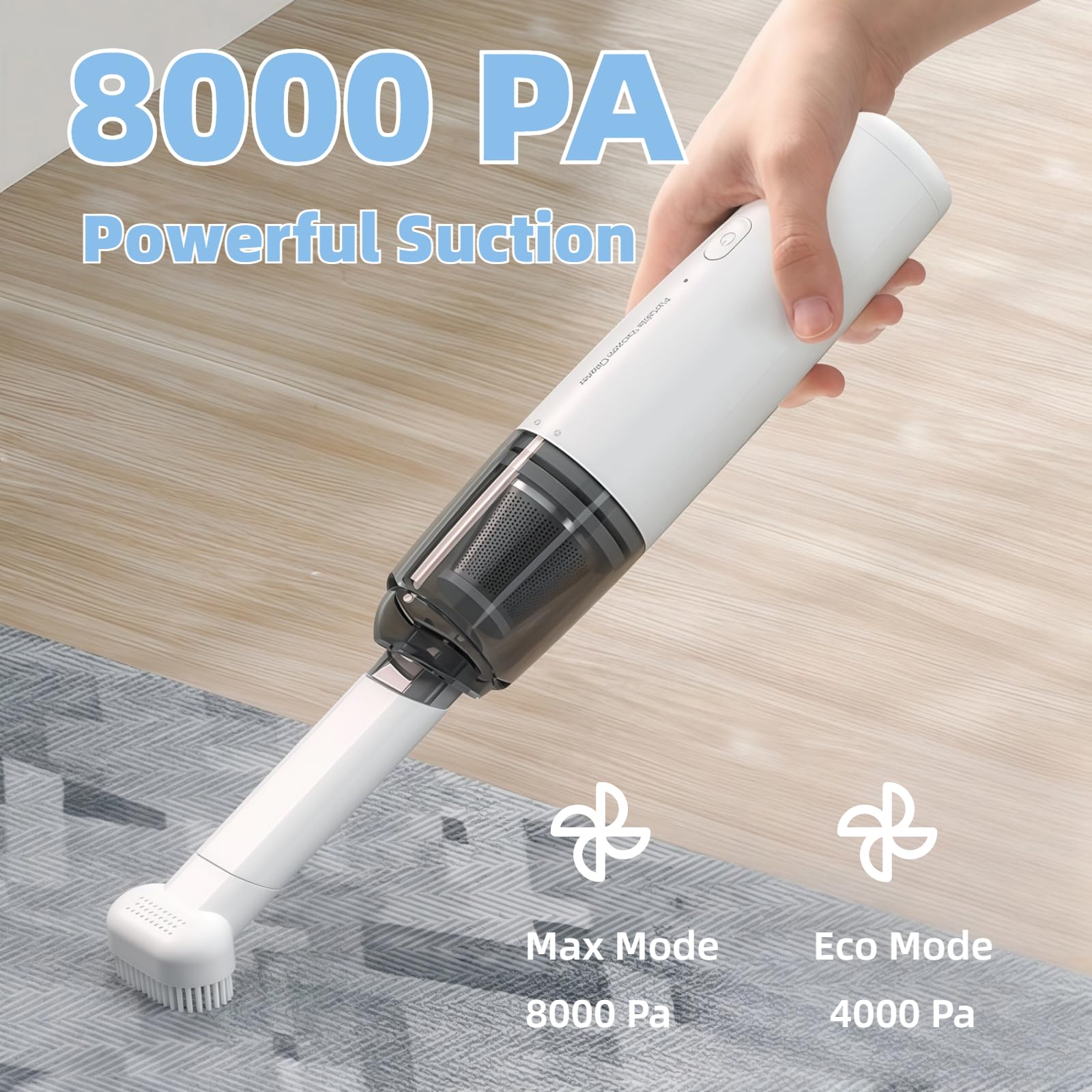 Portable Car Vacuum Cleaner, C - Vacuum Chamber Small recension och pris