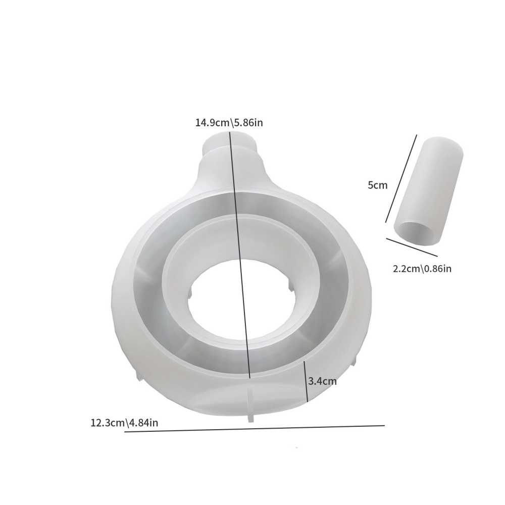 Donut Shape Mold Flexible Plas - Resin Craft Workshop recension och pris