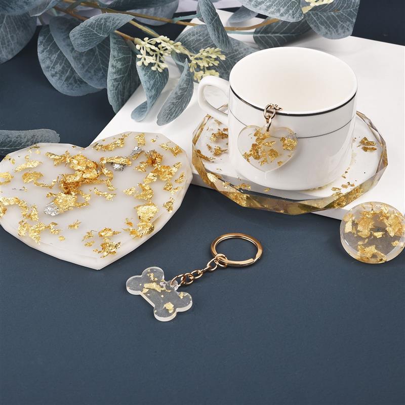 1/2/3/5/10g Imitation Gold Sli - Gold Foil Flakes recension och pris