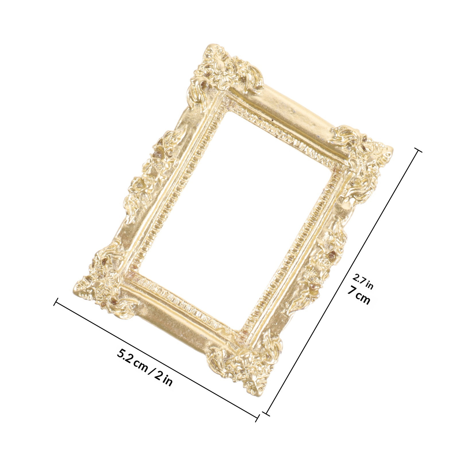 9Pcs Miniature Vintage Photo F - Resin Craft Supplies recension och pris