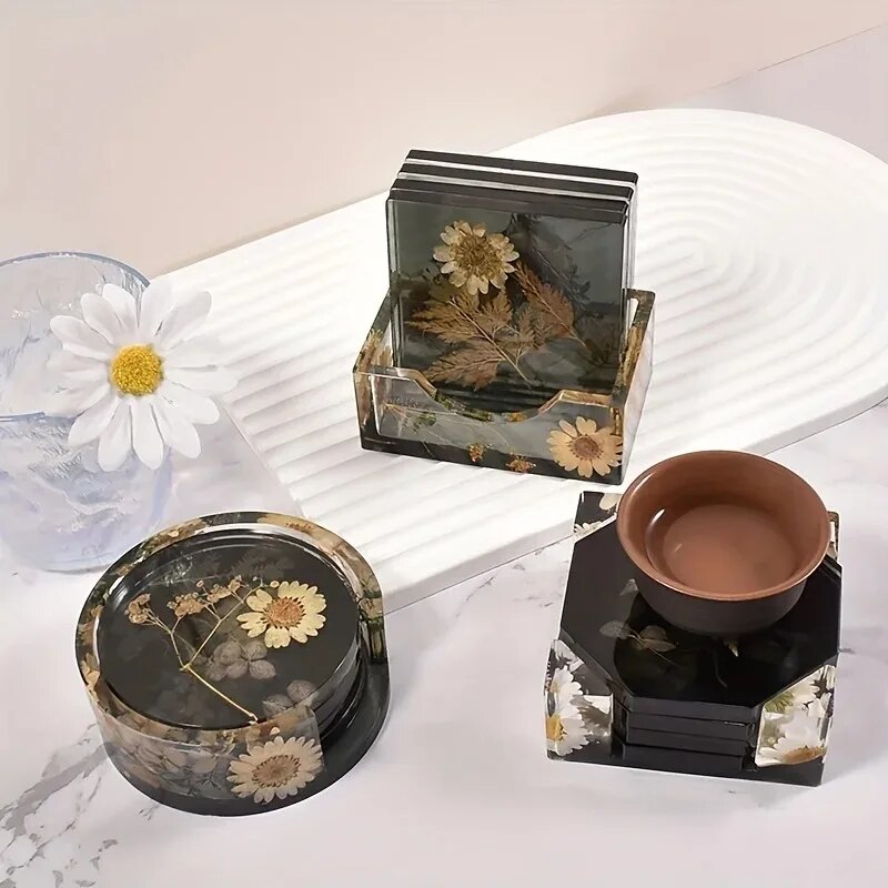 Coaster Resin Molds Set Includ - Serving Tray Mold recension och pris