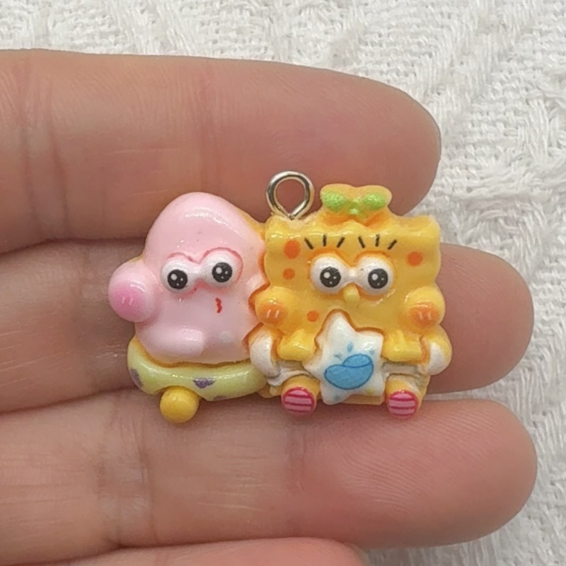 10pcs cartoon resin pendant, D - Resin Craft Projects recension och pris