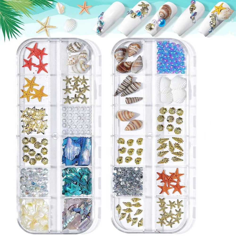 1Box Sea Shells Pearl Resin Fi - Resin Ocean Wave Mold recension och pris