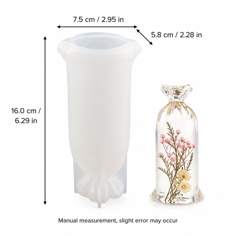 Lucky Bag Resin Silicone Mould - Flower Preservation Resin recension och pris